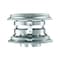 B & K DuraVent 4 in. D Galvanized/Stainless Steel Twist Lock Termination Cap 4PVL-VCR - alternate 1